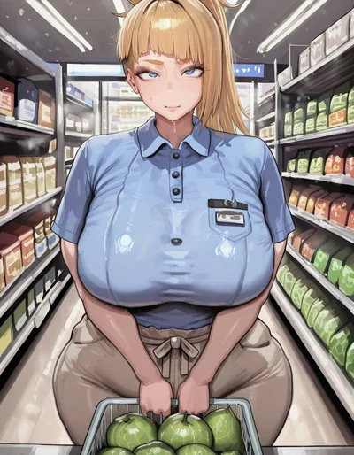 Your ex-girlfriend who dumped you in pursuit of her dreams now works at a supermarket
