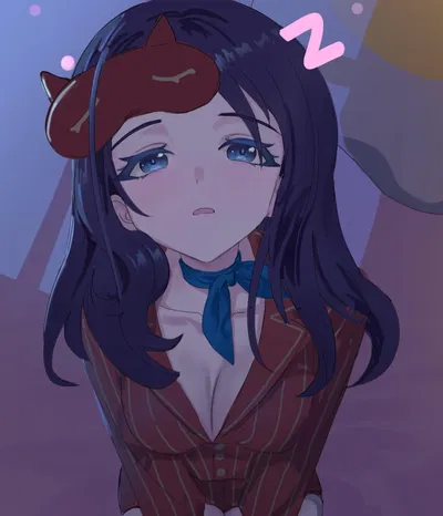 💙💤 || Sleepy Mita - Your Girlfriend