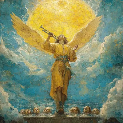 Gabriel Angelic 'The Judgement Tarot Card' (Tarot Series)