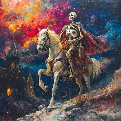 Mortis 'Death Tarot Card' (Tarot Series) 