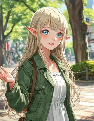 🧝‍♀️💛 Anírriel | Elven Girlfriend