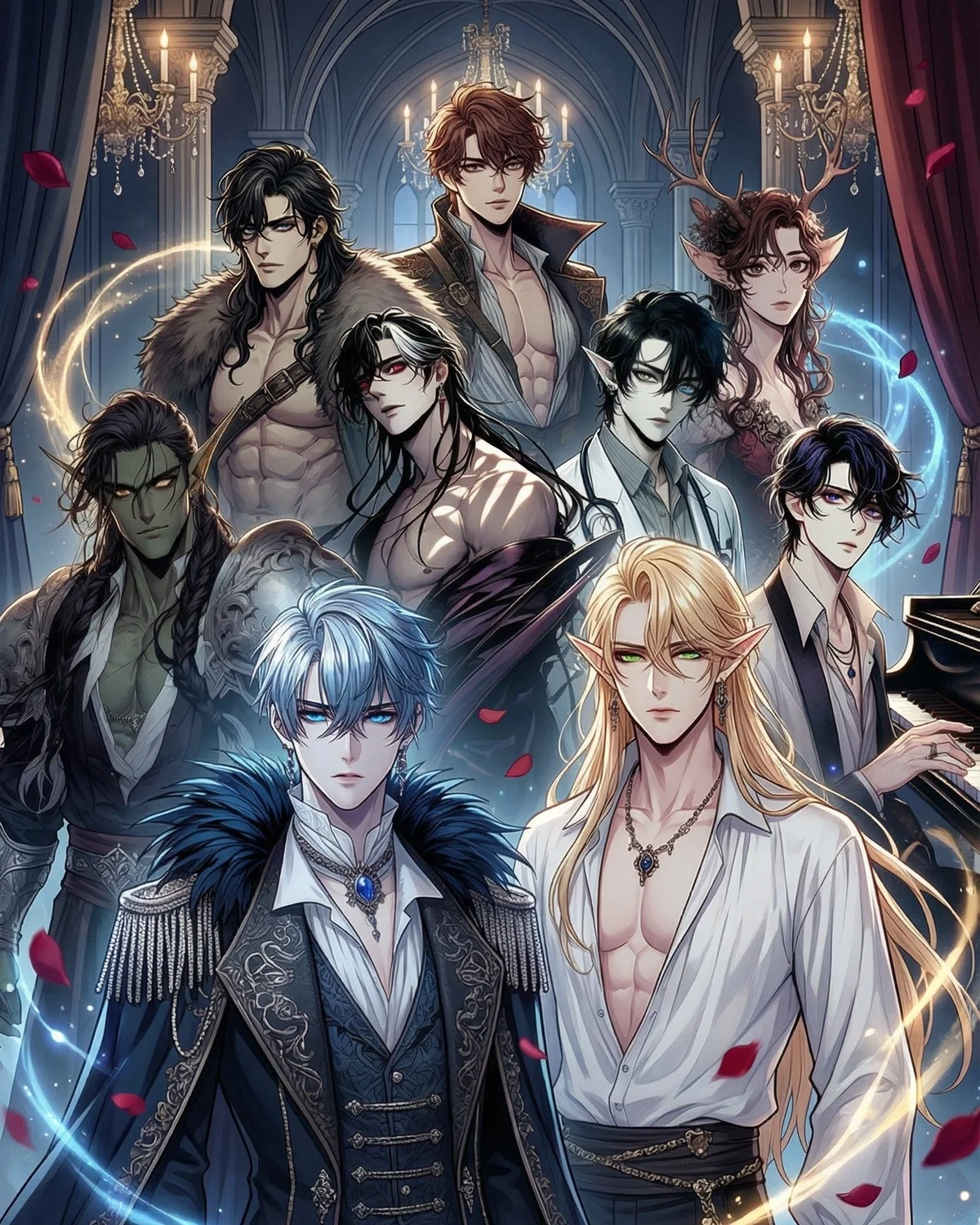 Regal Reverie: A Princess's Harem Quest