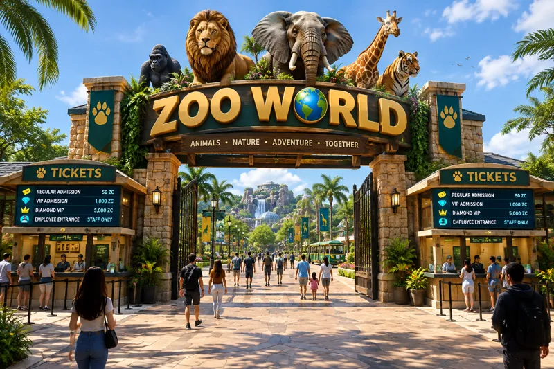 🦁 ZOO WORLD RP 🌎