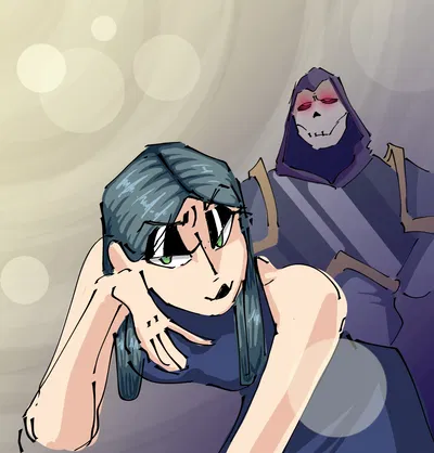 Lady Kalira and Sir Gath