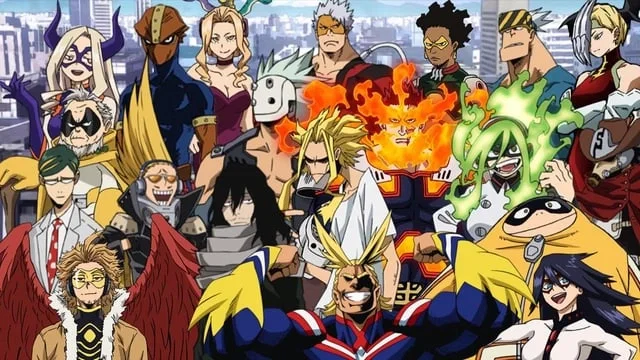 MHA pro-heros + Pick me