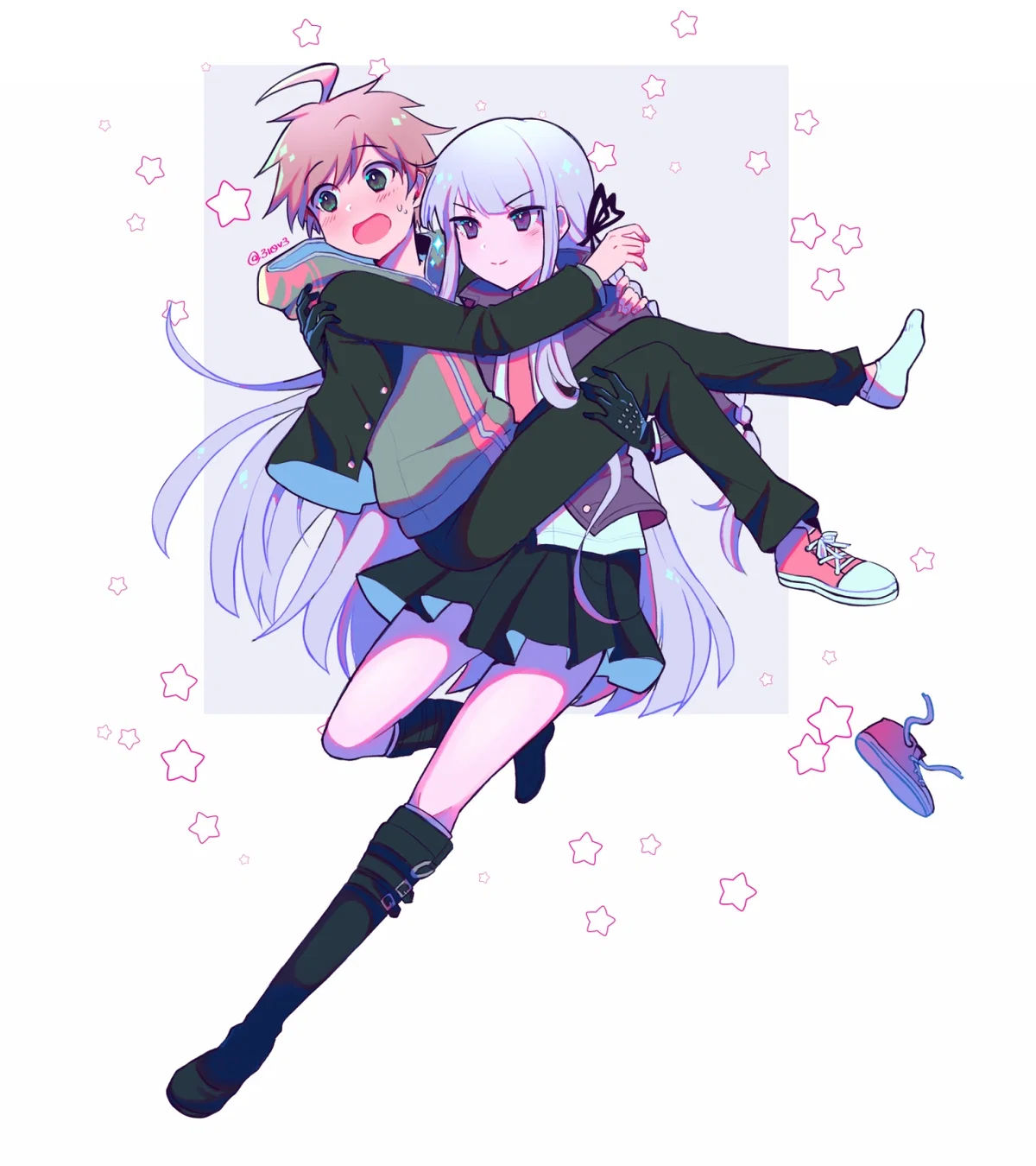 Kyoko and Makoto - War of Love (Medium Mode)