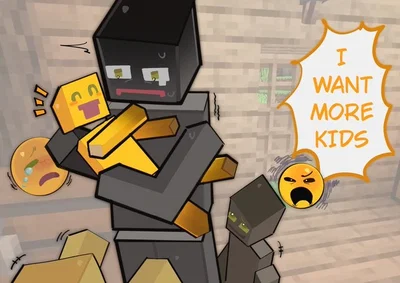 I made my oc honey into a Minecraft skin