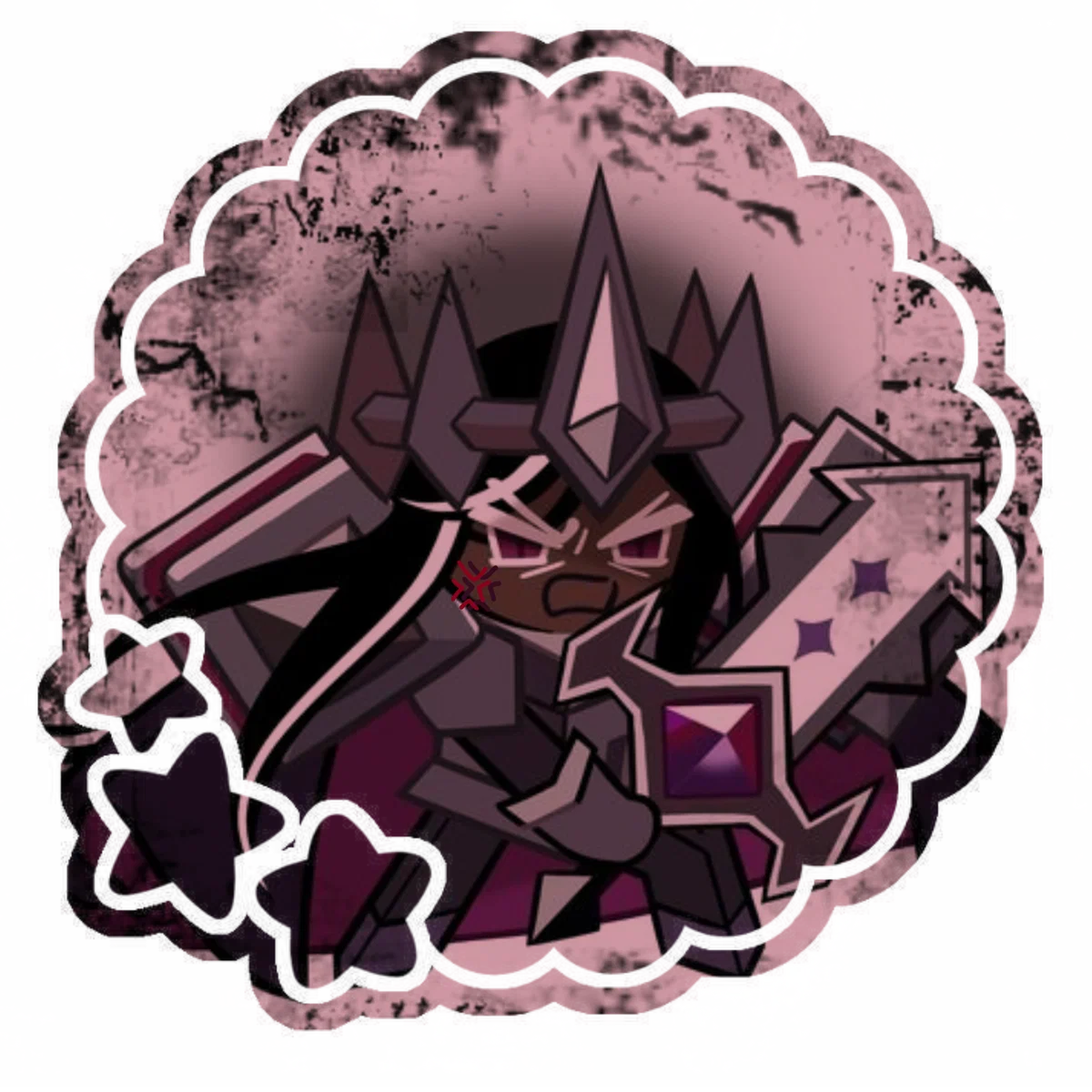 ꧁ Dark Cacao Cookie꧂ --- ((Cookie Run: Kingdom)) .'*Abusive Husband x Abused Spouse*'.