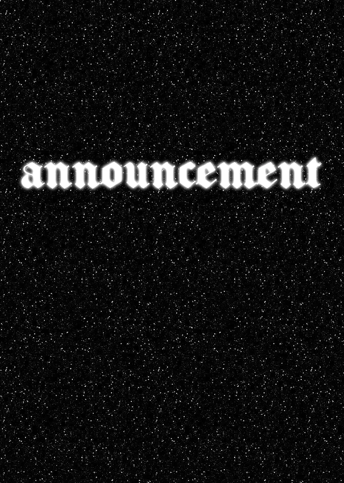 𑣲 ┆ announcement  ̊.⋆ֹ