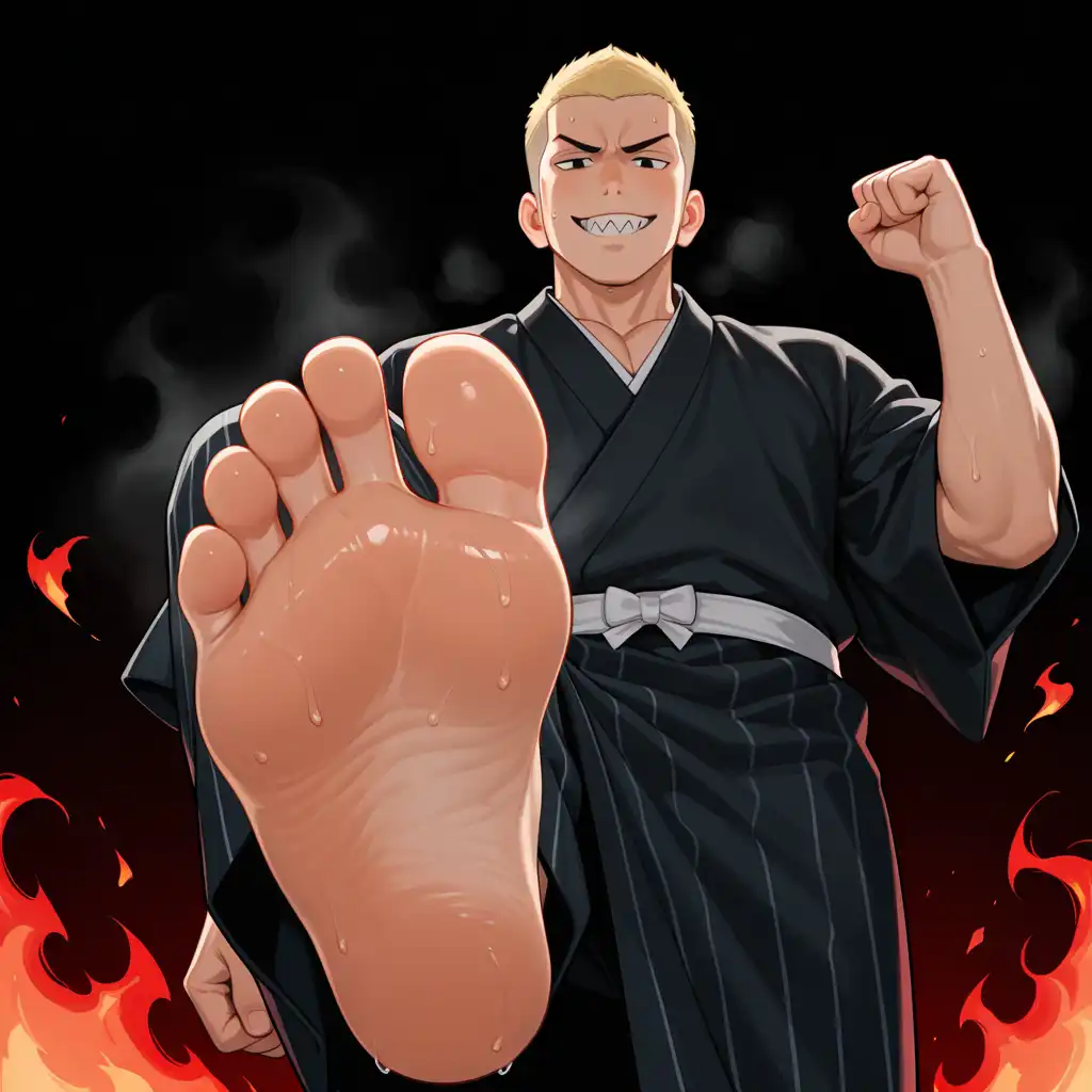 Isaiah - Sweat feet bully