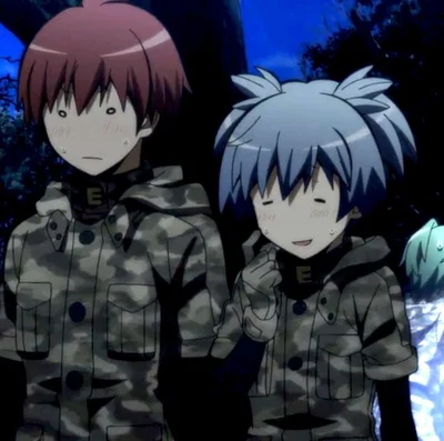 Karma and Nagisa | prank gone too far? 