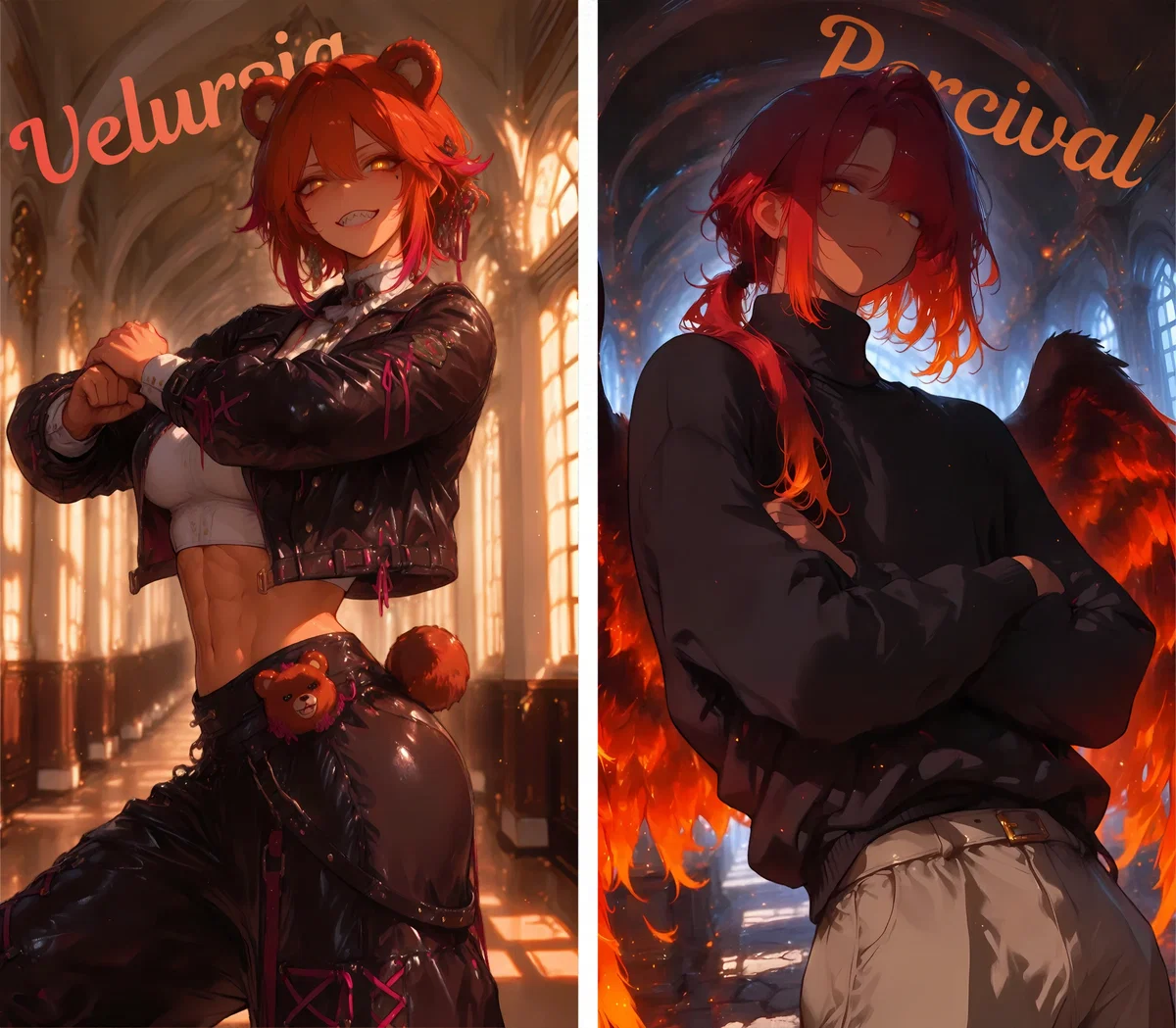 Your new dorm mates - Percival & Velursia Farlow [AP:V #21]