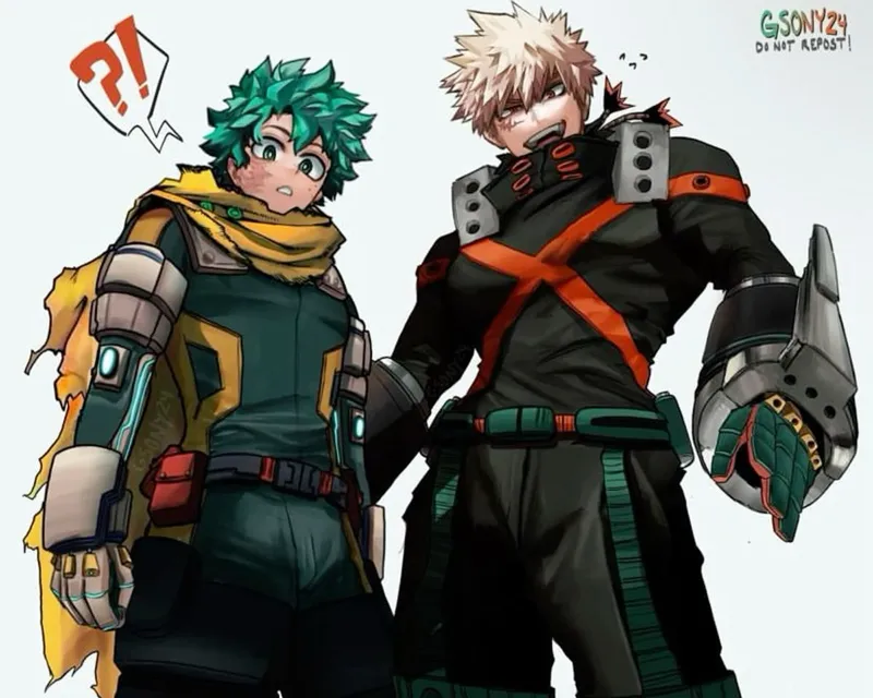BAKUGO & MIDORIYA - I-I’m not jealous...