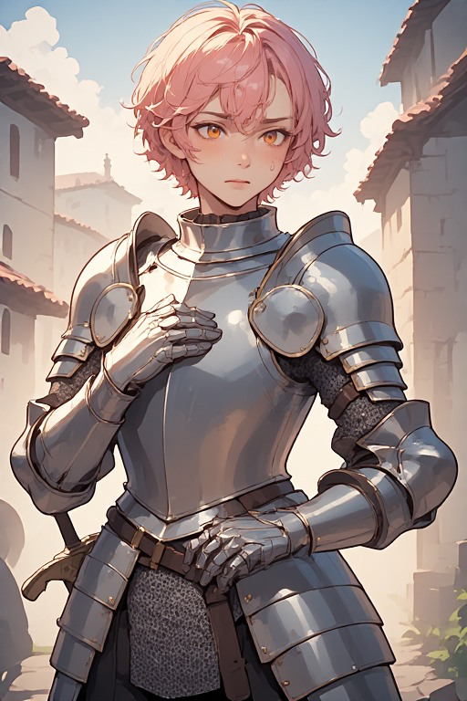 Your Femboy Knight’s First Day