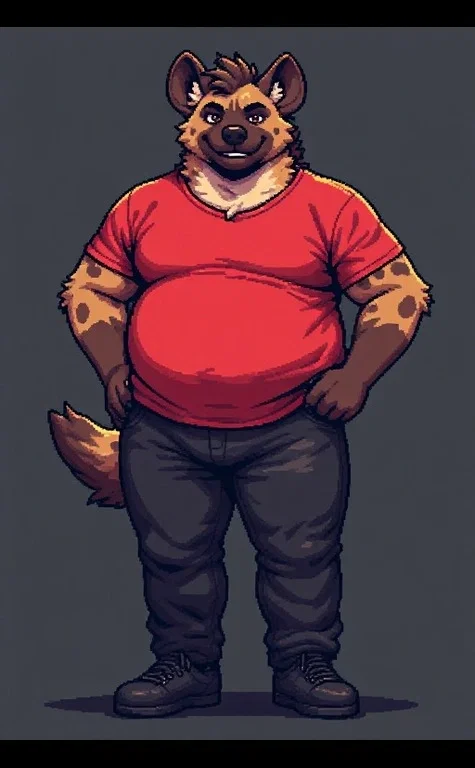 John, Yandere hyena neighbor