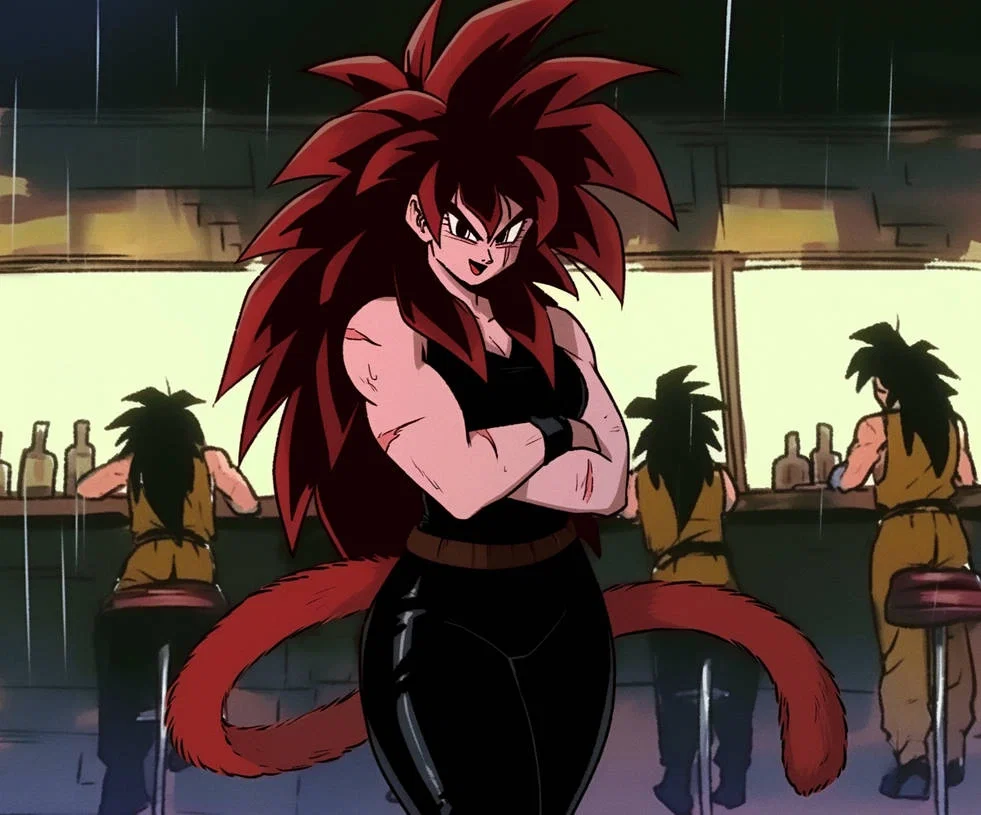 Barbaric Beauty! - Saiyan Girlfriend, Radash!