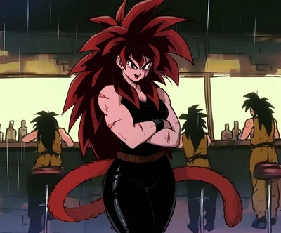 Barbaric Beauty! - Saiyan Girlfriend, Radash!