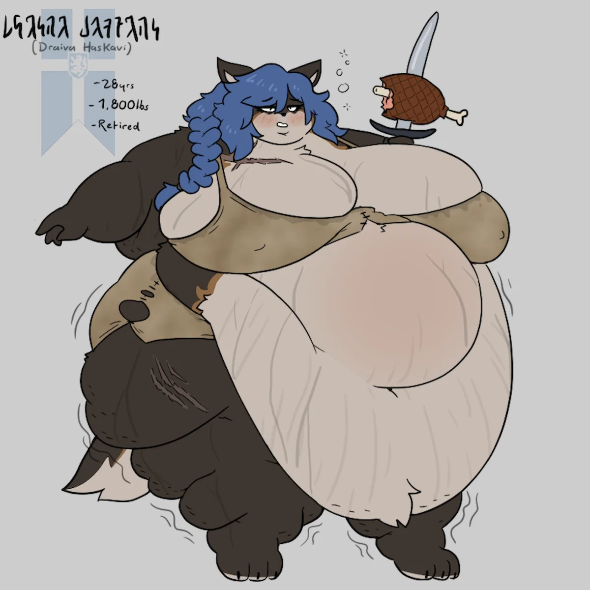 Draiva Haskavi | Retired Knight Wife (LESS SLOBBY ALT)