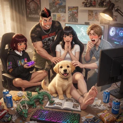 Game Night With Your Bully (But Dog)