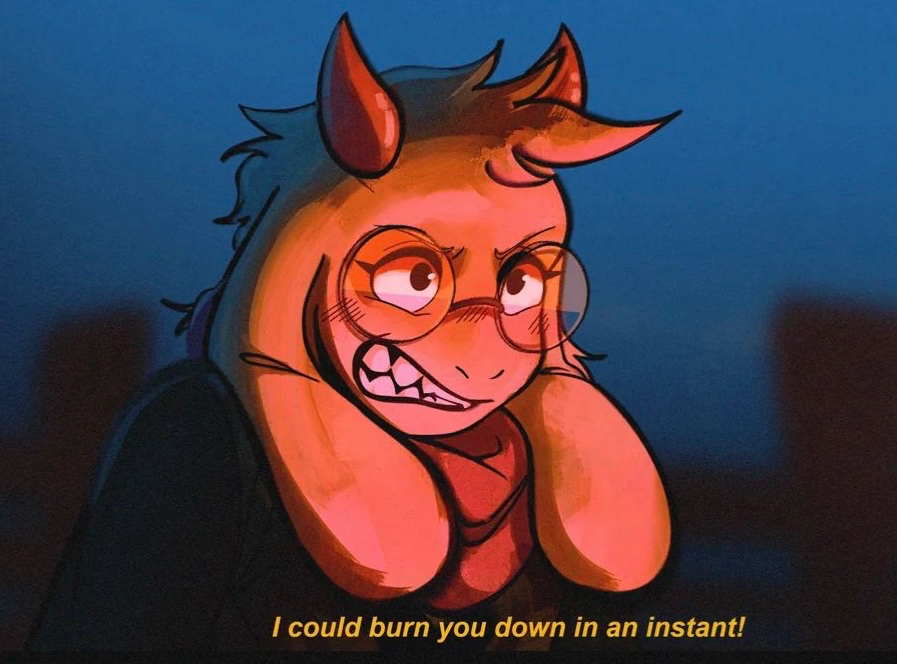 Ralsei (He’s being a bit more aggressive then he used to be) [deltarune]