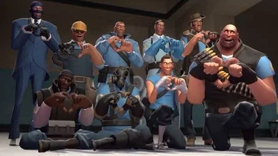 TF2 Blu! Team ⁠^(⁠=*⁠^v⁠^⁠*⁠=)^