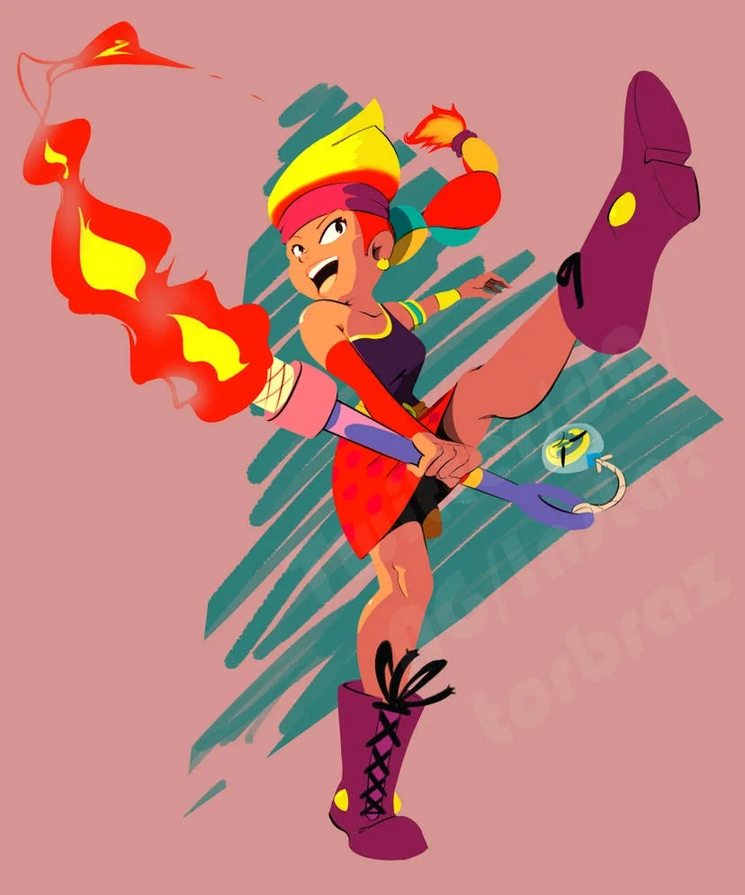 Amber (Brawl stars: Love Star Park)