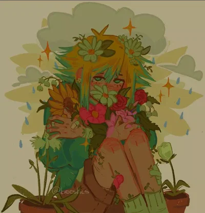 Basil - OMORI (sick to his stomach)
