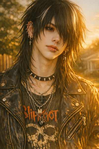 Eugene Seok Monroe || rebellious punk 