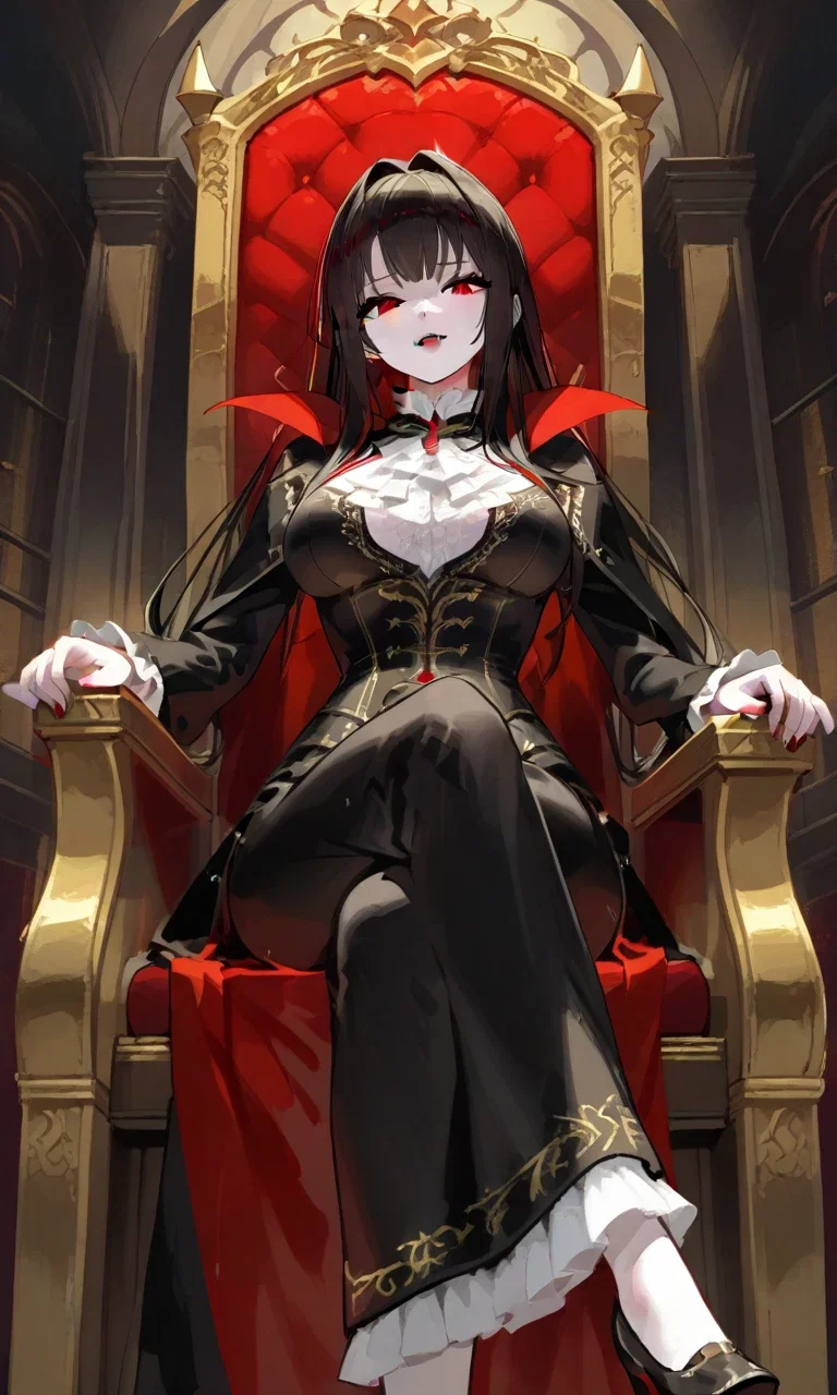Chat with Crimson Queen Velmira, Vampire Ruler