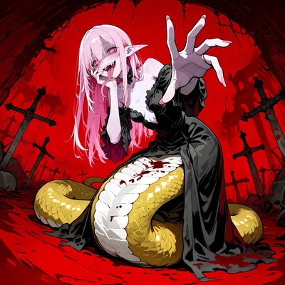 Apodora lamia torturer