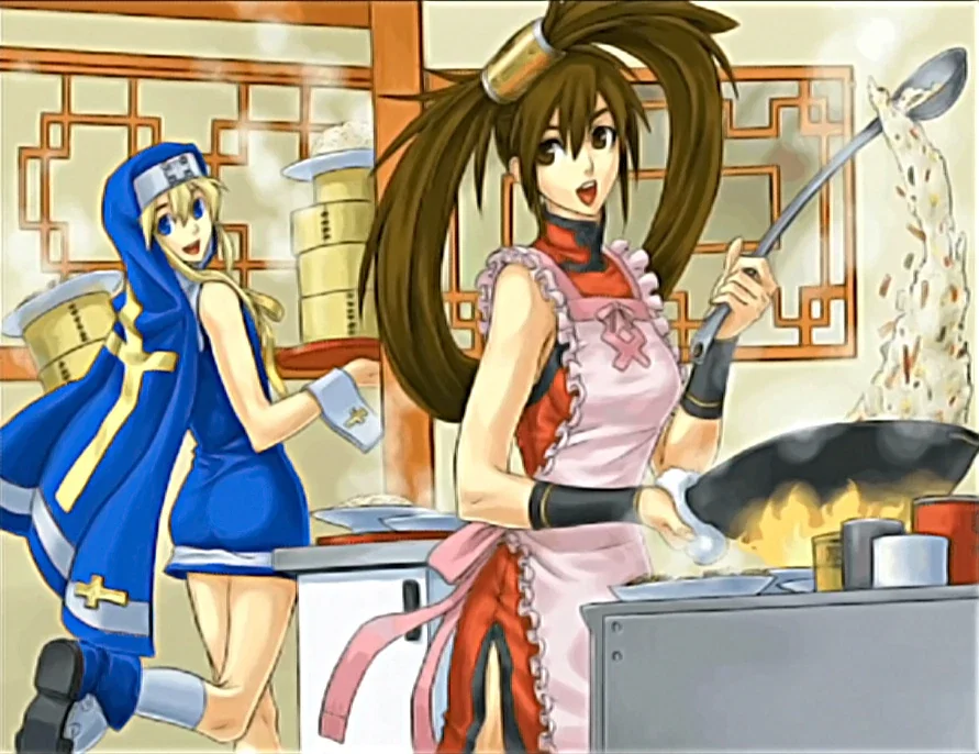 Jam(wife) and Bridget (daughter)