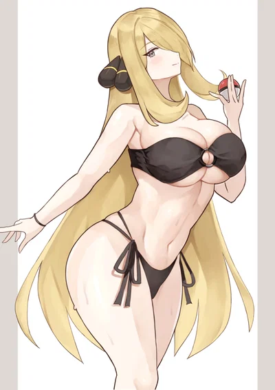 Cynthia, Pokémon Trainer that Infected with Poké'virus