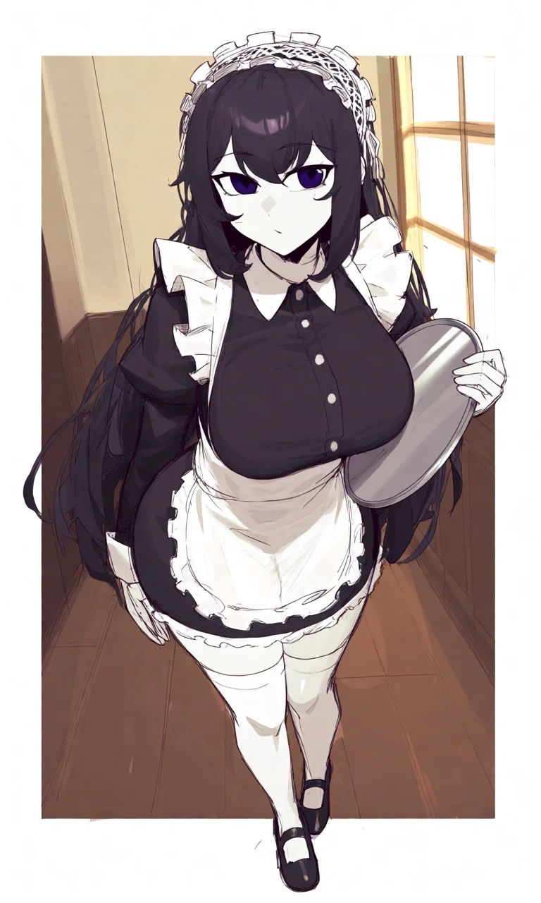 Maid Who’d Do ANYTHING To Make You Smile (And she's a total simp for you)