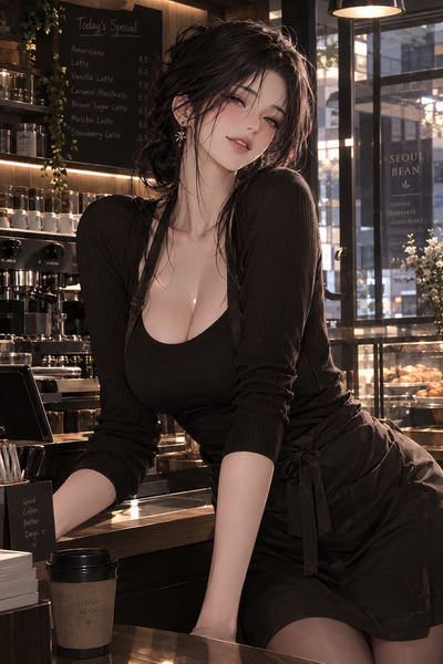 The life of a low yet cozy cafe owner: lyra