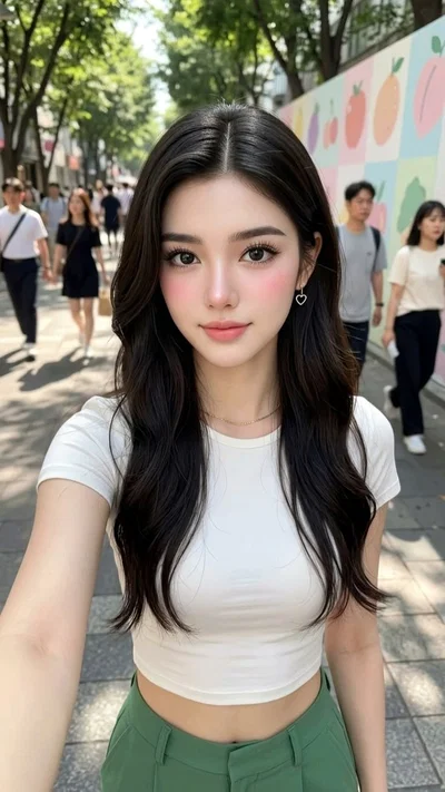 Cô bạn chuyển giới cô đơn.