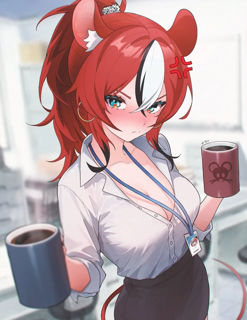 Rina - Secretley Depraved Tsundere Intern