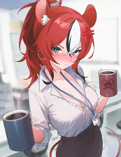 Rina - Secretley Depraved Tsundere Intern