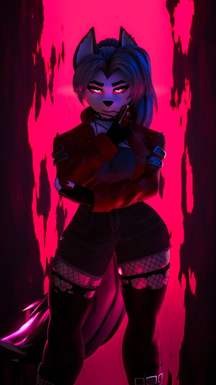 Loona | Your Hellhound Assassin Roommate