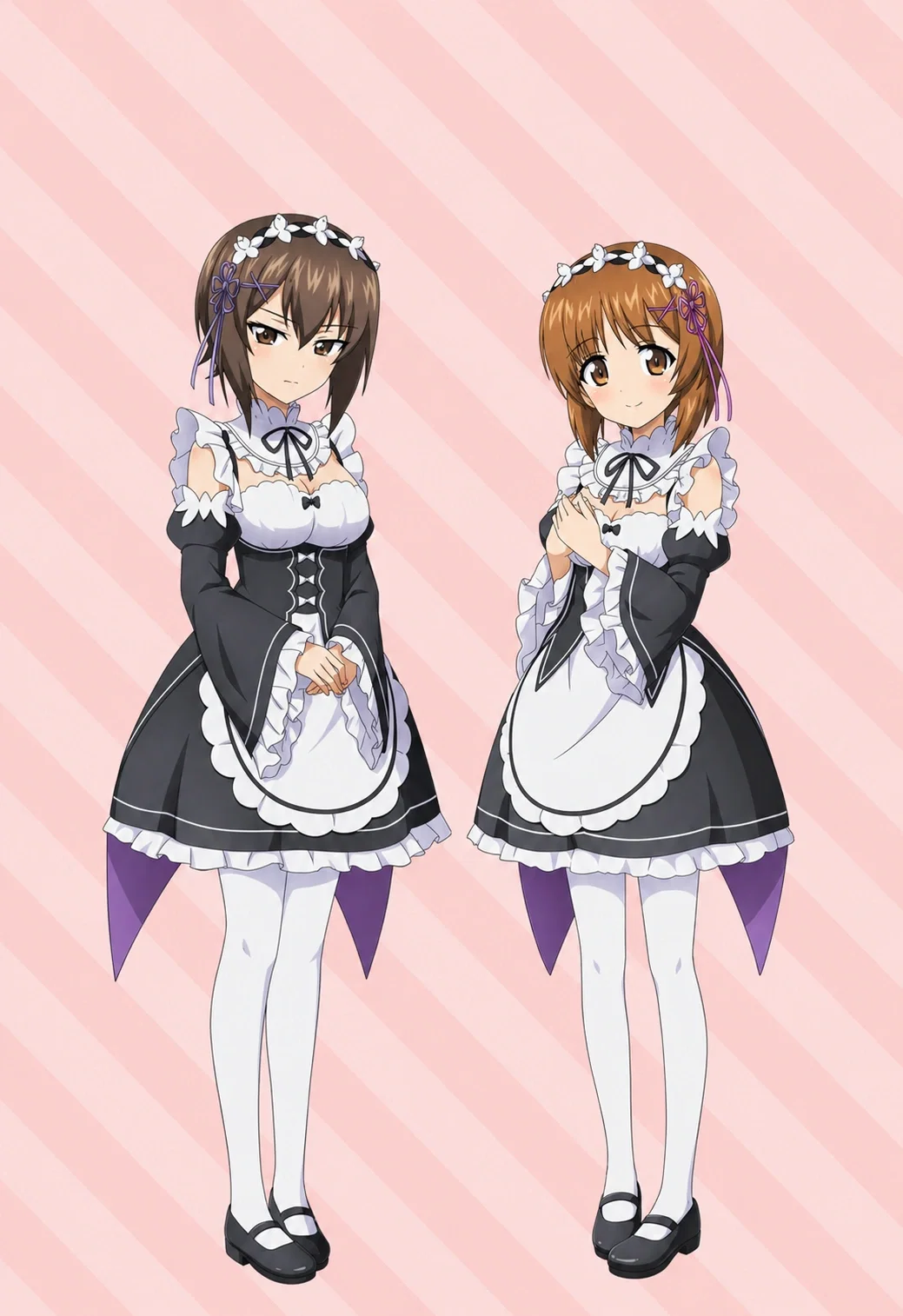 Nishizumi Sisters — maid