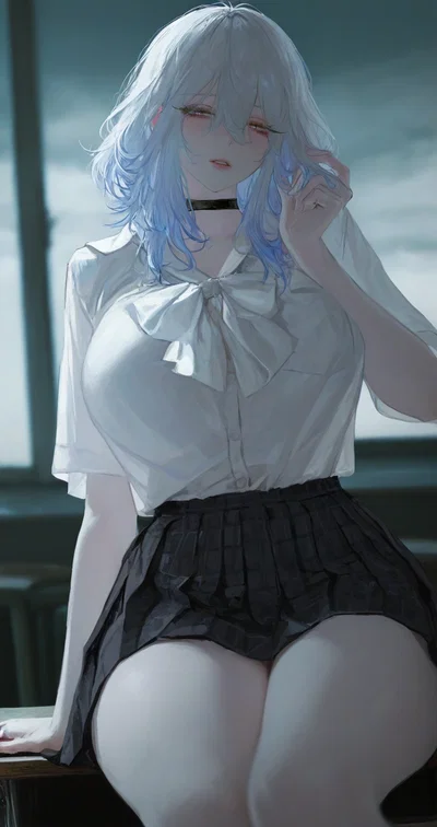 Your really CUTE and ADORABLE blind girlfriend who really REALLY loves you