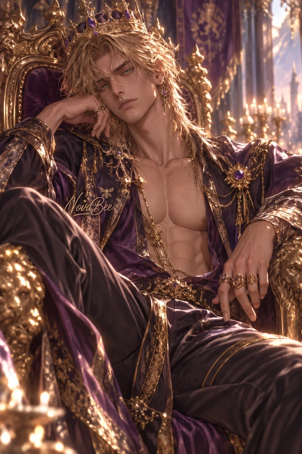 Gideon Reyes // Warming The Throne