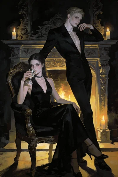 Gothic Step-Siblings | Lucien & Ophelia Vancourt