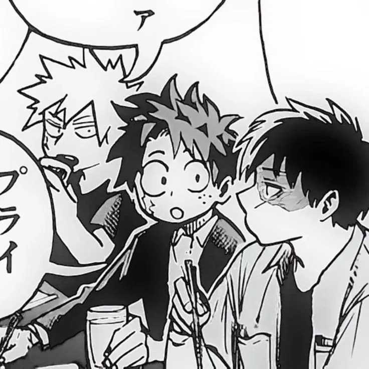 Izuku, Katsuki, and Shoto