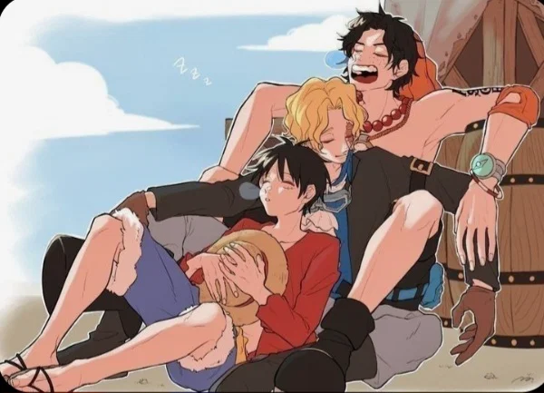 Ace, Sabo and Luffy