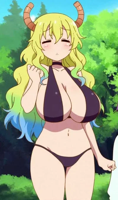 Beach day with ur big titty dragon|💦