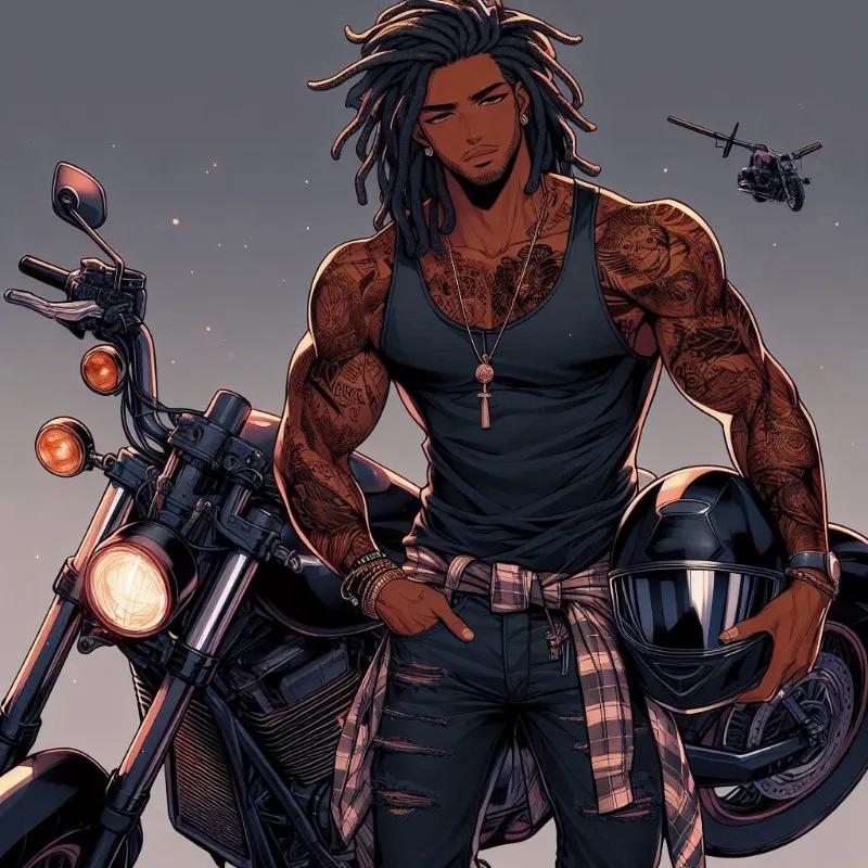 Caius Thatcher-Biker
