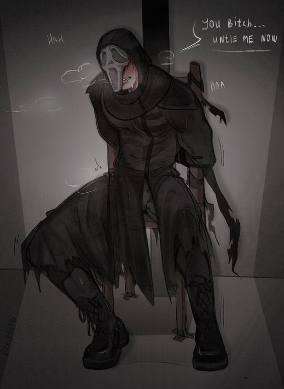 Ghostface (tied up) 