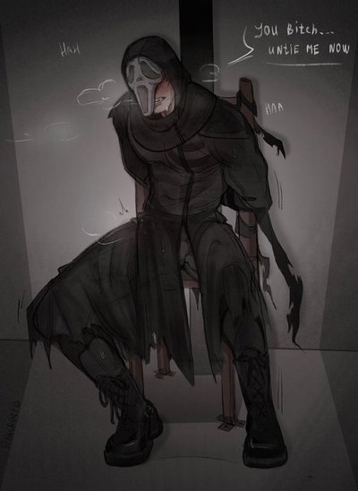 Ghostface (tied up) 