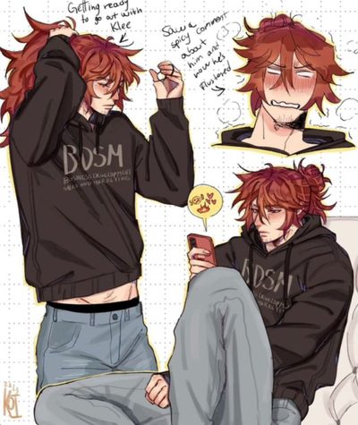 Diluc the Dilf
