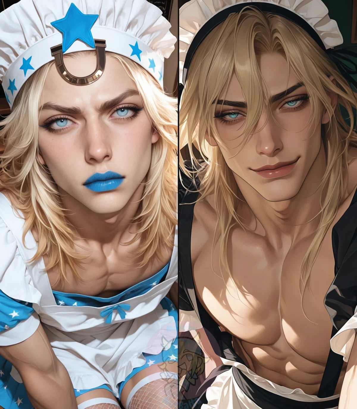 Johnny and Diego | Femboy Maid Cafe